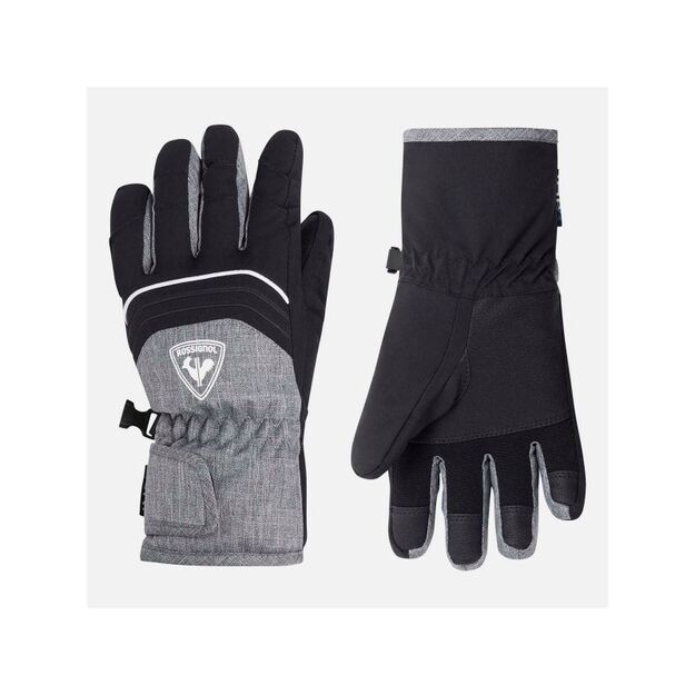 Rossignol Jr Tech Impr G Gloves Gray