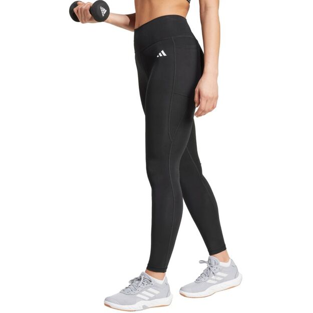 adidas Optime Essentials Stash Pocket Full-Length Women\ s Leggings Black IT2280