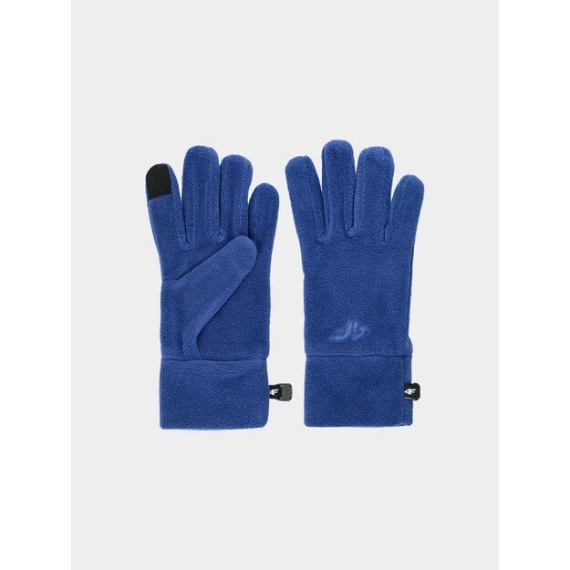 Children\ s touch screen fleece gloves 4F Junior 4FJWAW24AGLOU069-32S