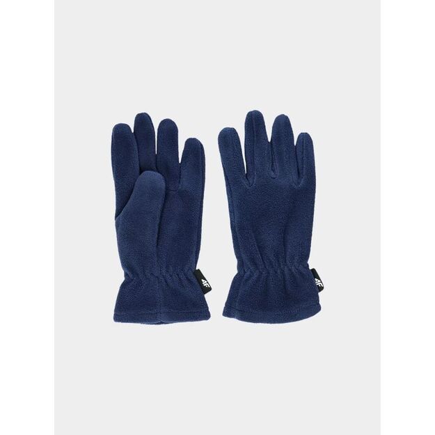 Children\ s fleece gloves 4F Junior 4FJWAW24AGLOU090-31S