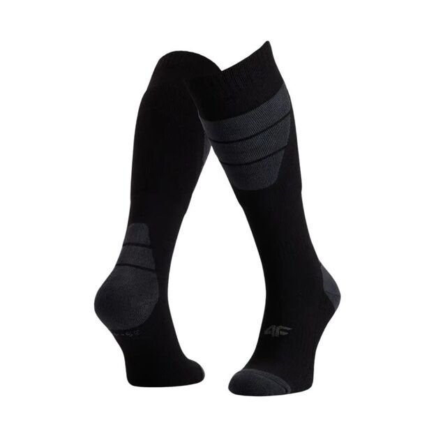 Women\ s ski socks 4F FNK F239 deep black 4FWMM00UFSOF239 20S
