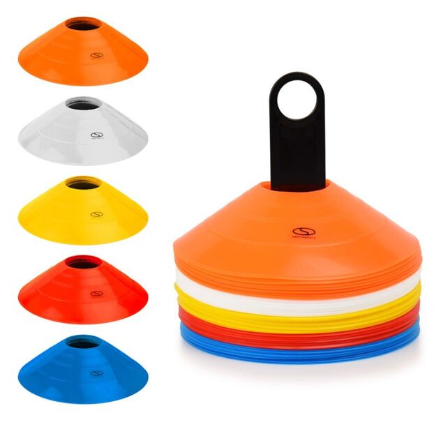 Conical plate cones 50 pcs + stand / TT50-19MULTI