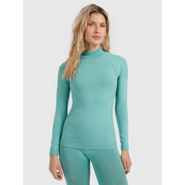 Women\ s seamless thermal underwear (top) 4F 4FWAW25USEAF216-46S