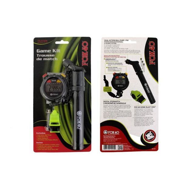 Whistle, stopwatch, pump - Fox 40 trainer set 6906-0600