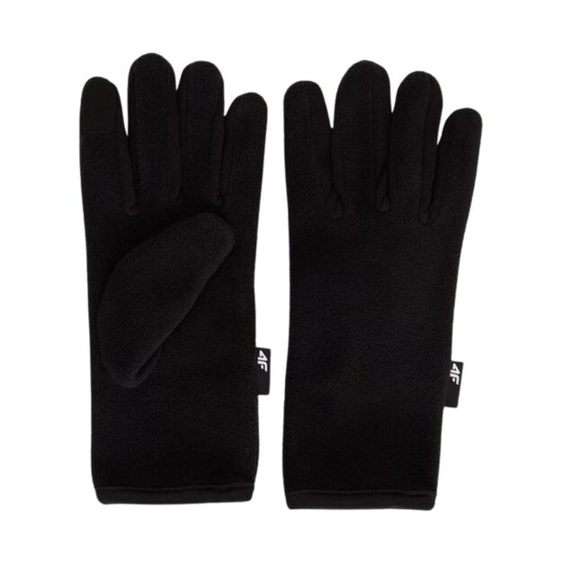 Gloves 4F U151 deep black 4FWMM00AGLOU151 20S