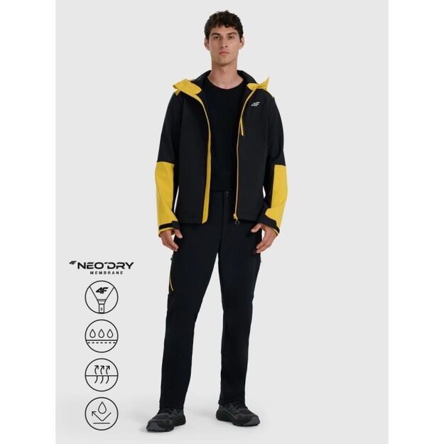 Men\ s 4F 4FRAW25TSOFM506-71S windproof membrane 8000 softshell jacket