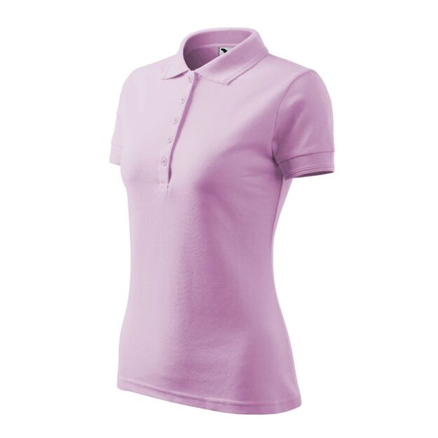 Women\ s Pique Polo Shirt (Orchid)