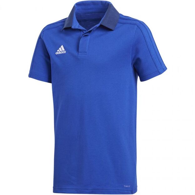 adidas Condivo 18 Cotton Polo Junior CF4372 football shirt