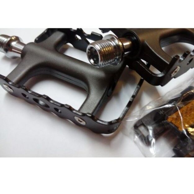 MTB pedals ZERAY aluminum black graphite