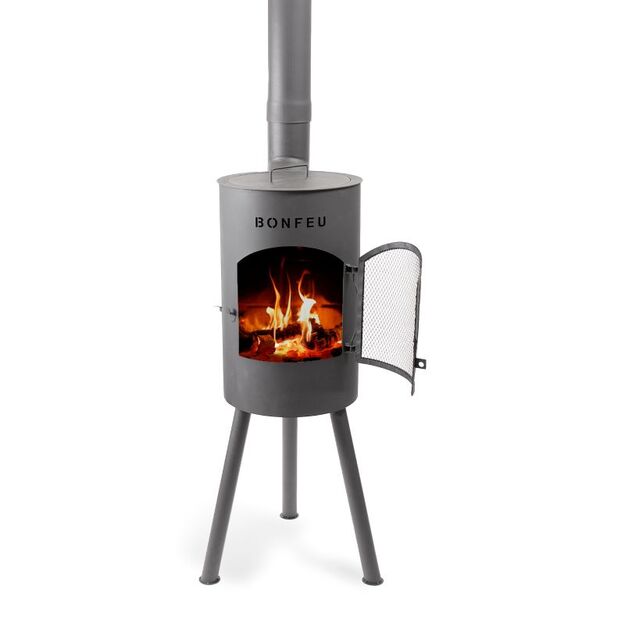 Bonfeu Bongiano Sp 3001 garden fireplace black