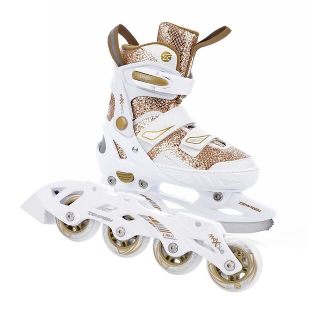 Tempish Enbo Duo Girl Gold Jr 13000008259 Adjustable Skates