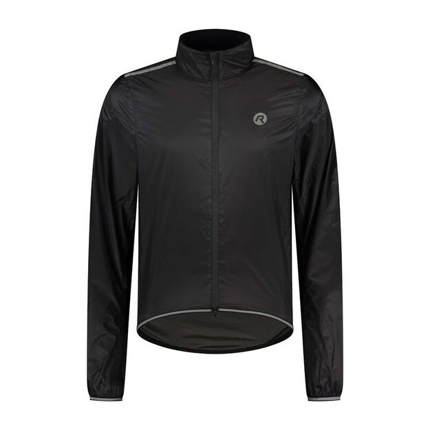 Rogelli ESSENTIAL rain jacket black 3XL
