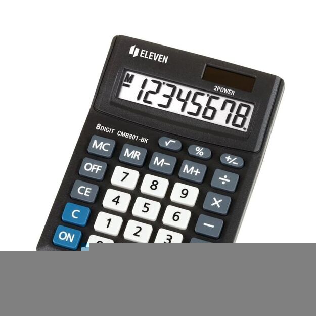 ELEVEN desk calculator CMB801-BK black replaces Citizen