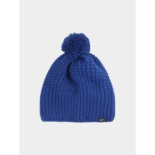 Men\ s winter hat with pompom 4F 4FWAW24ACAPM461-36S