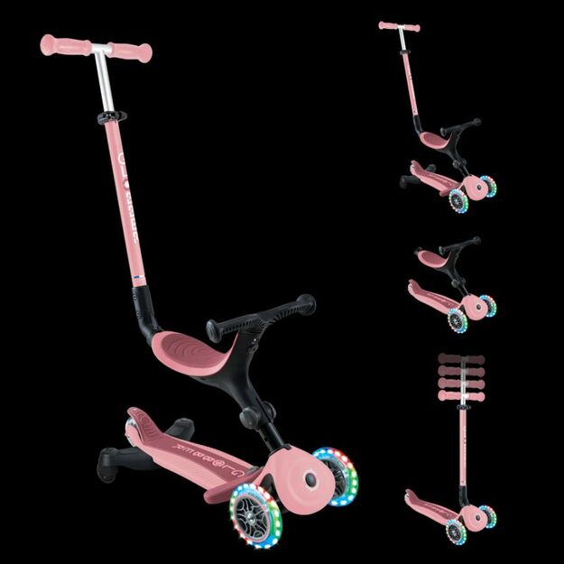 Scooter with ride-on seat GO&bull;UP ACTIVE LIGHTS 360 (749-310)