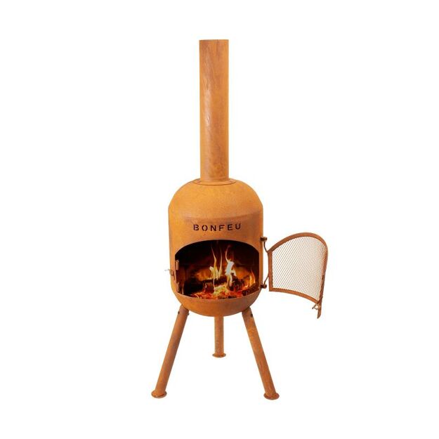 Bonfeu Bonsolo garden fireplace rusty 3401R