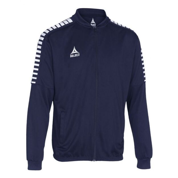 SELECT ARGENTINA ZIP navy sweatshirt