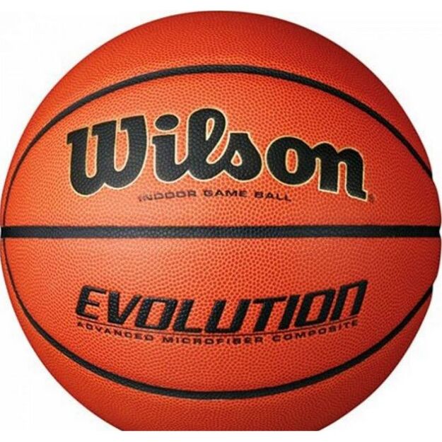 Wilson Evolution Indoor Game Ball for Basketball WTB0516XBEMEA 