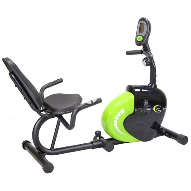 Magnetic recumbent bike plus HMS R9259 black and green 