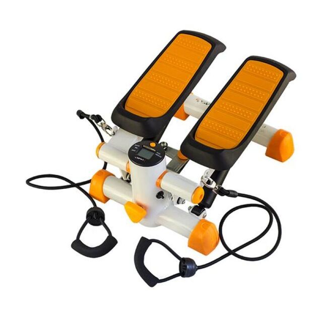 Straight stepper with cables HMS S3092 orange and white